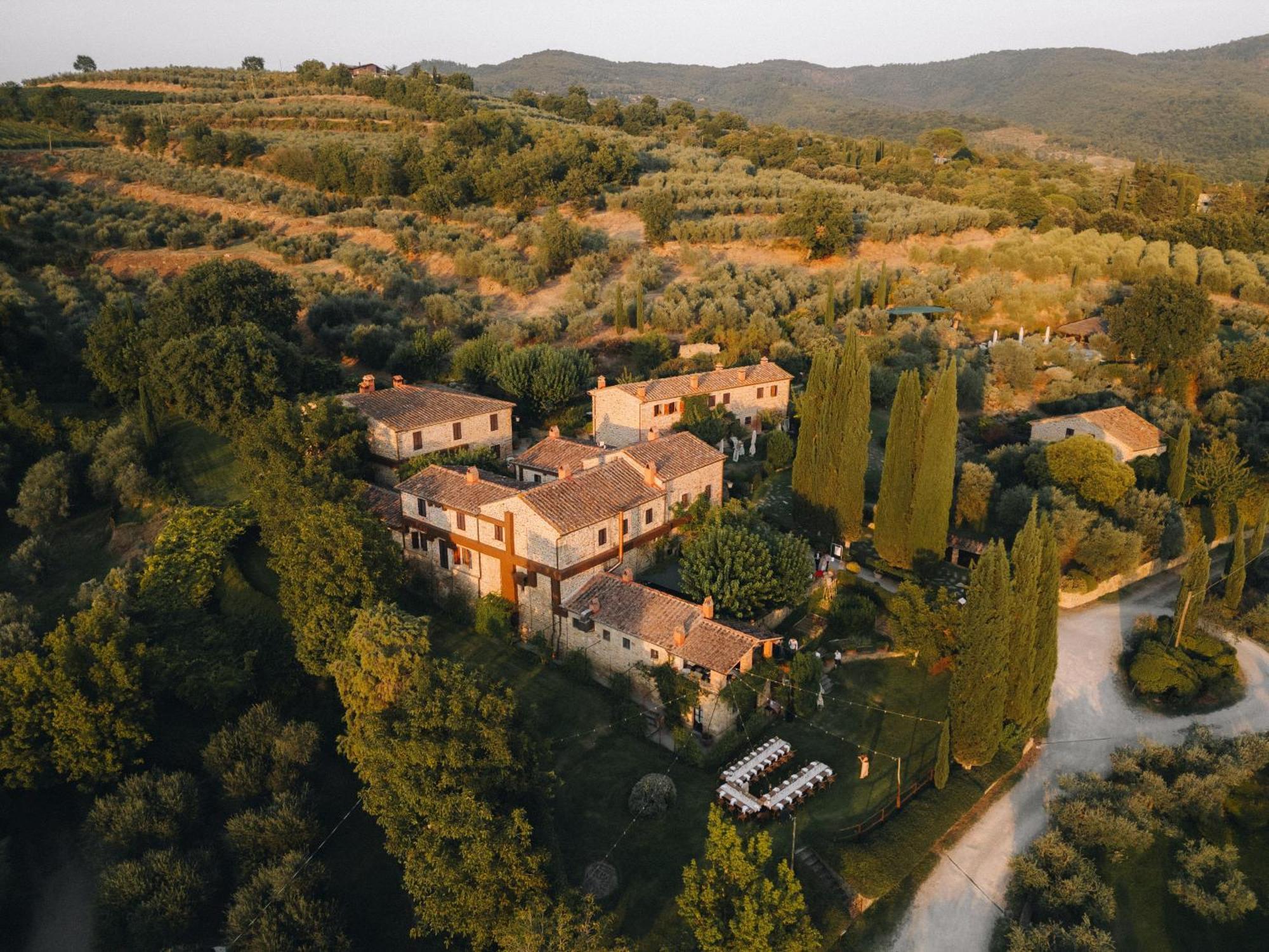 Il Palazzo - Agriturismo, Winery Arezzo Exteriér fotografie